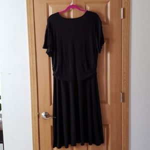 Black casual  dress
